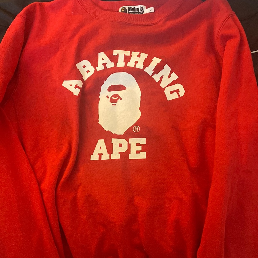 Bape crew neck